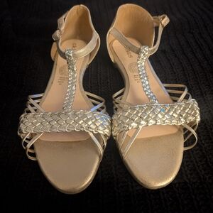 Chic Gold Heels by